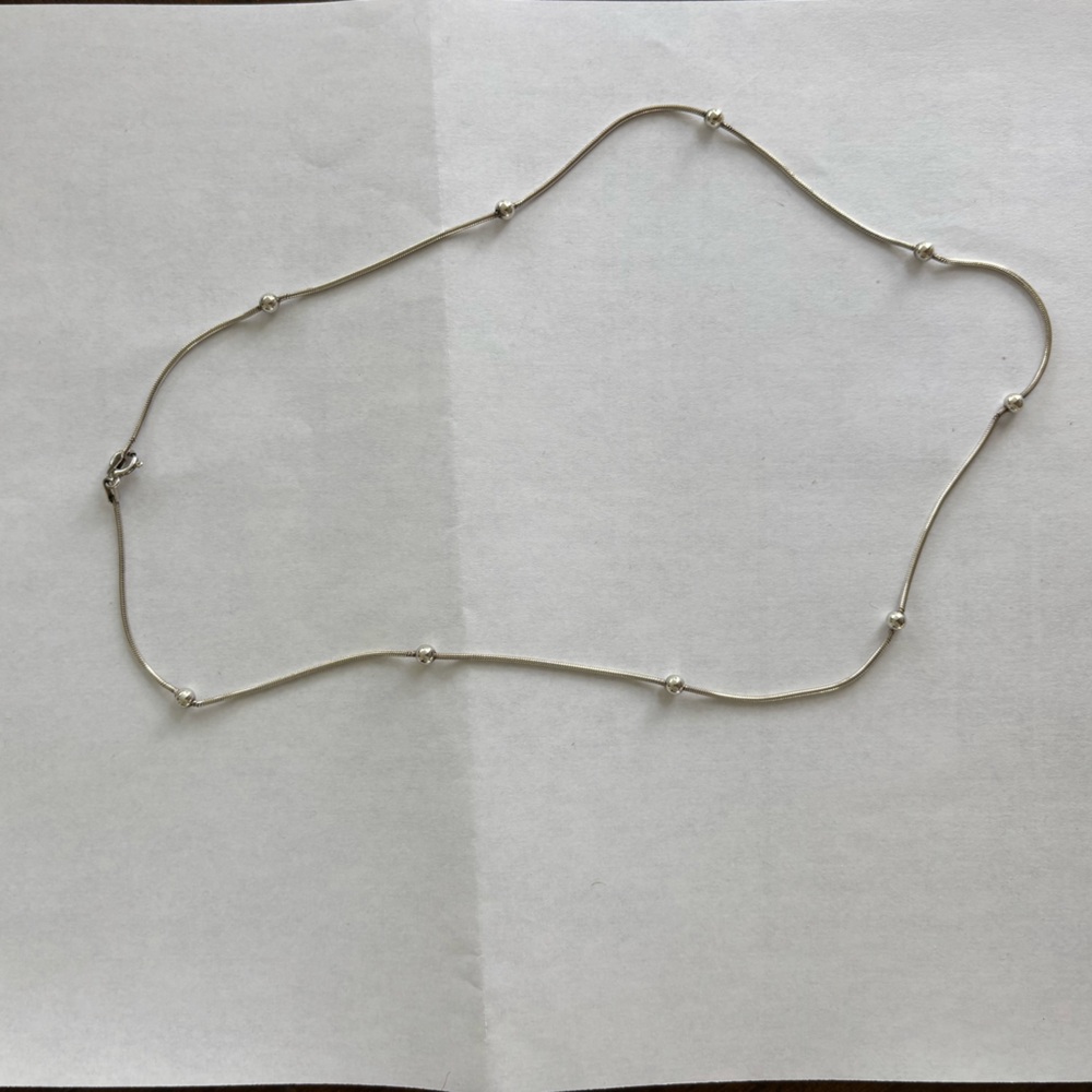 Elegant Silver Necklace